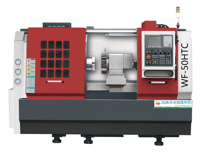 HTC Linear rail flat-bed lathewith tailstock and turret(HTC Series)