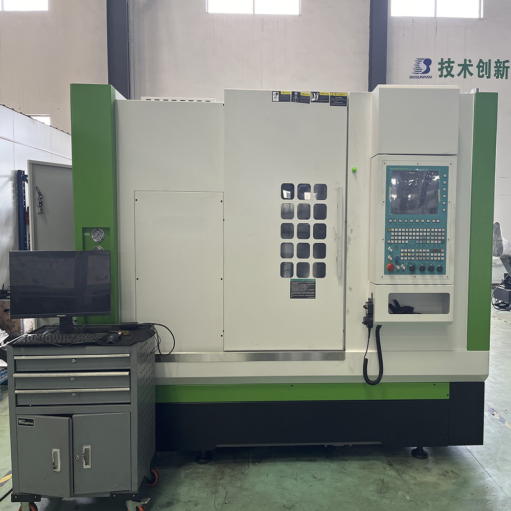 High precision electric spindleturning center lathe cnc machine